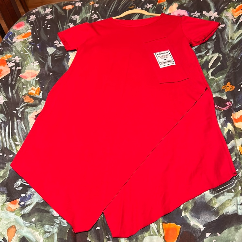 New european long  t- shirts , tunic - women’s- one size